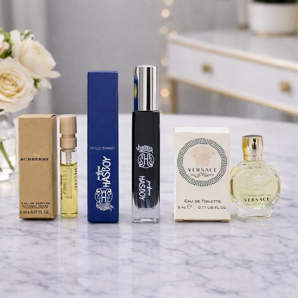Versace and Burberry Perfume Set - Picture 2 of 3